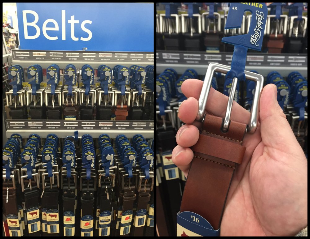 Wal-Mart Belt from my Grain Sack Bag Strap