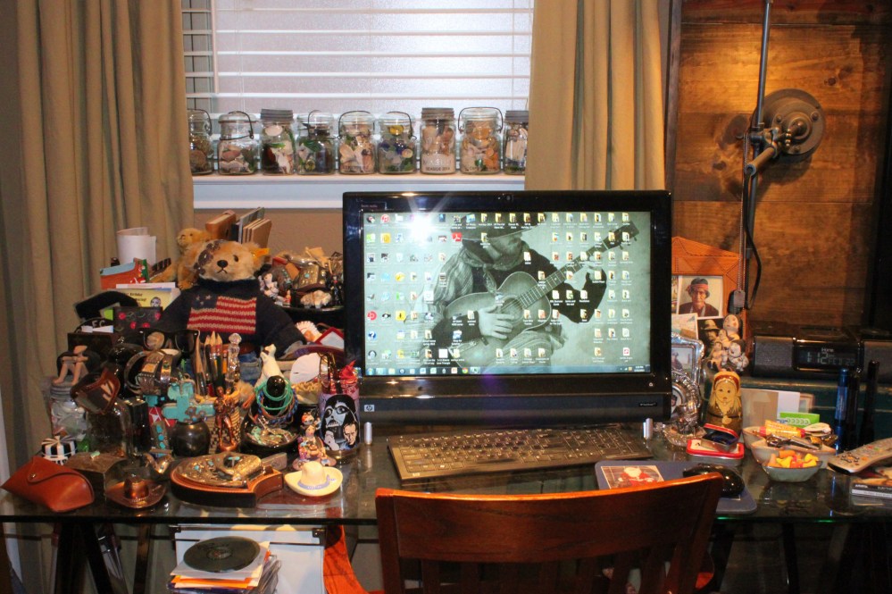 My Desk as it Usually Is