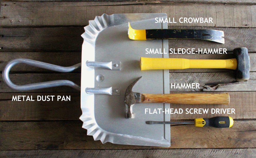 Tools for Bathroom Demolition