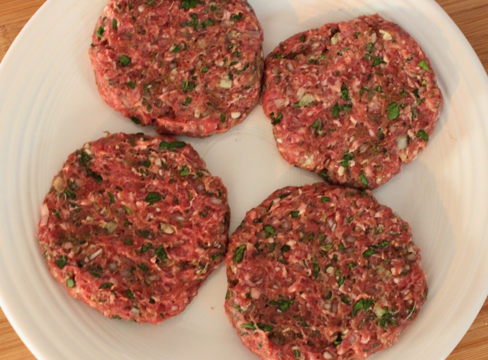 The Formed Lamb Burger Patties