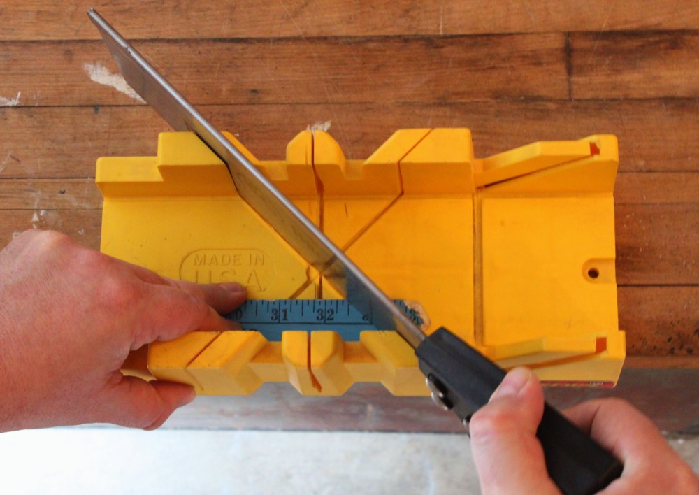 Use a Miter Bow to Make Perfect 45 Degree Cuts