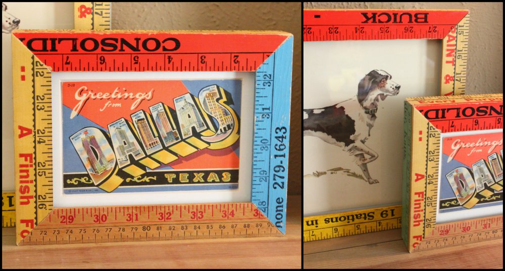 Yardstick Picture Frame Collage