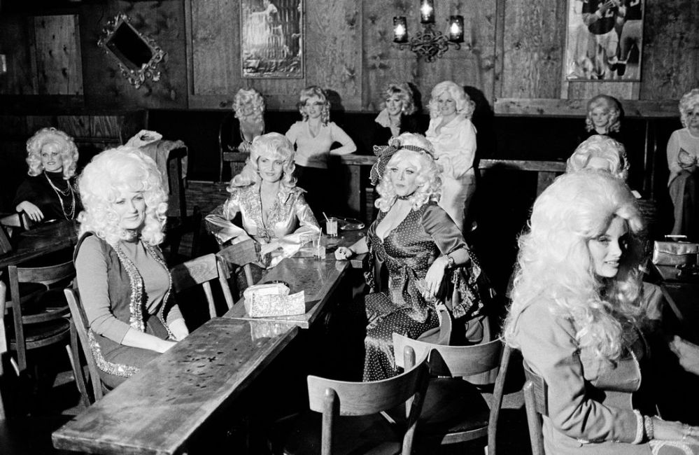 USA. ARIZONA. Phoenix. Dolly Parton look-alike contest. 1979.