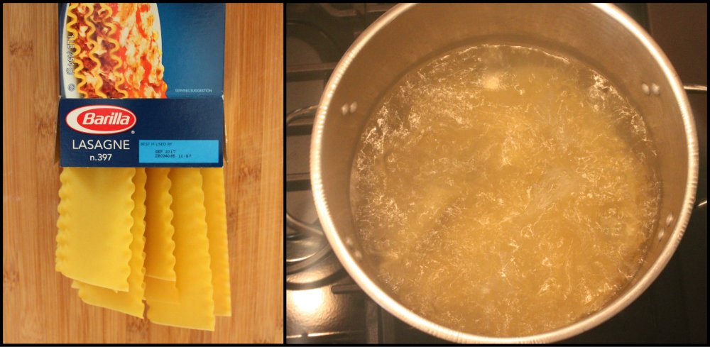 Lasagna Noodles Collage