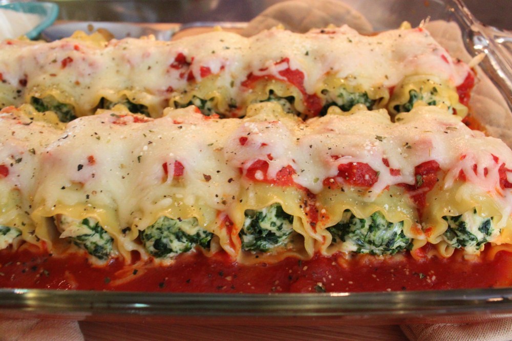So Easy Lasagna Rolls from the Cavender Diary Boys