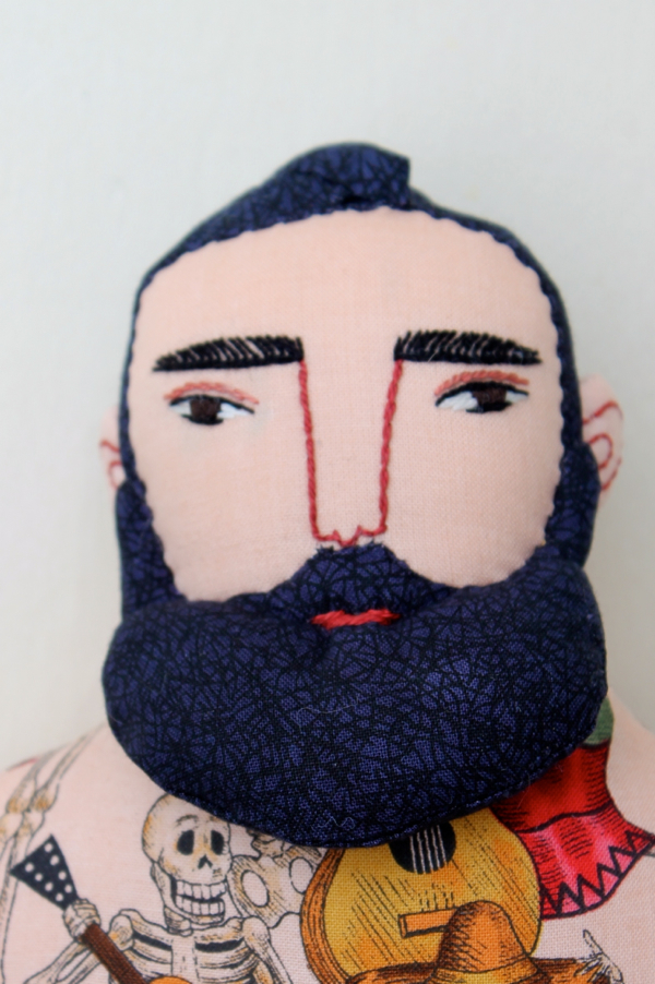 Face Detail on Mimi Kirchner Strongman