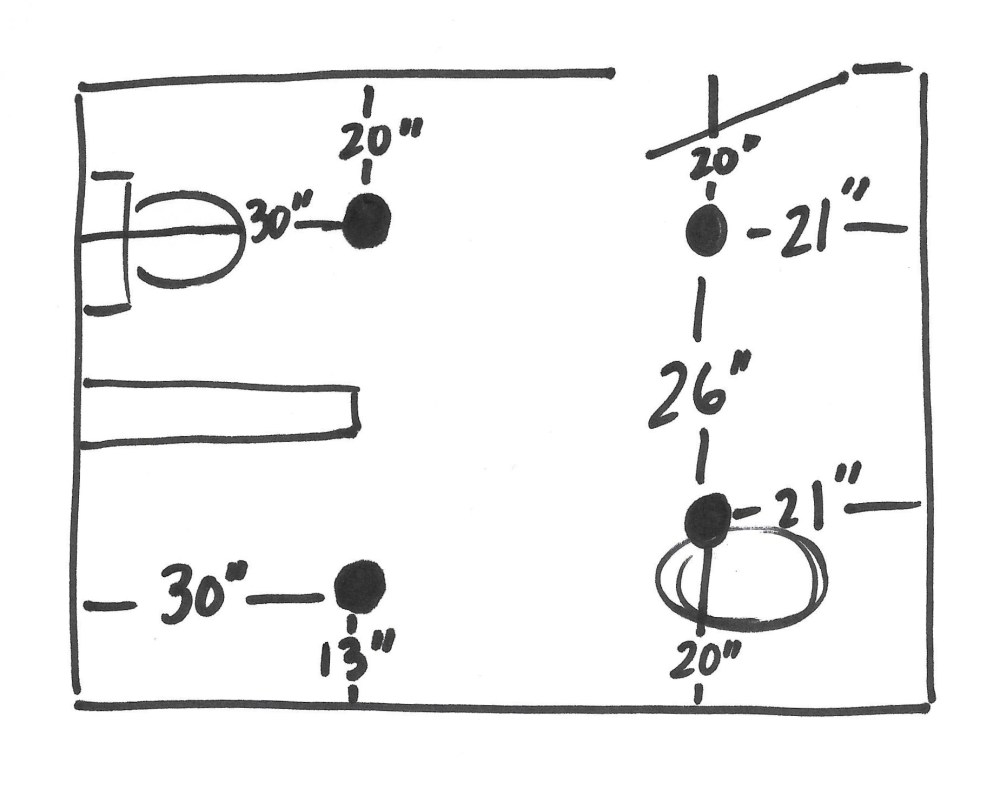 Bathroom Lighting Map