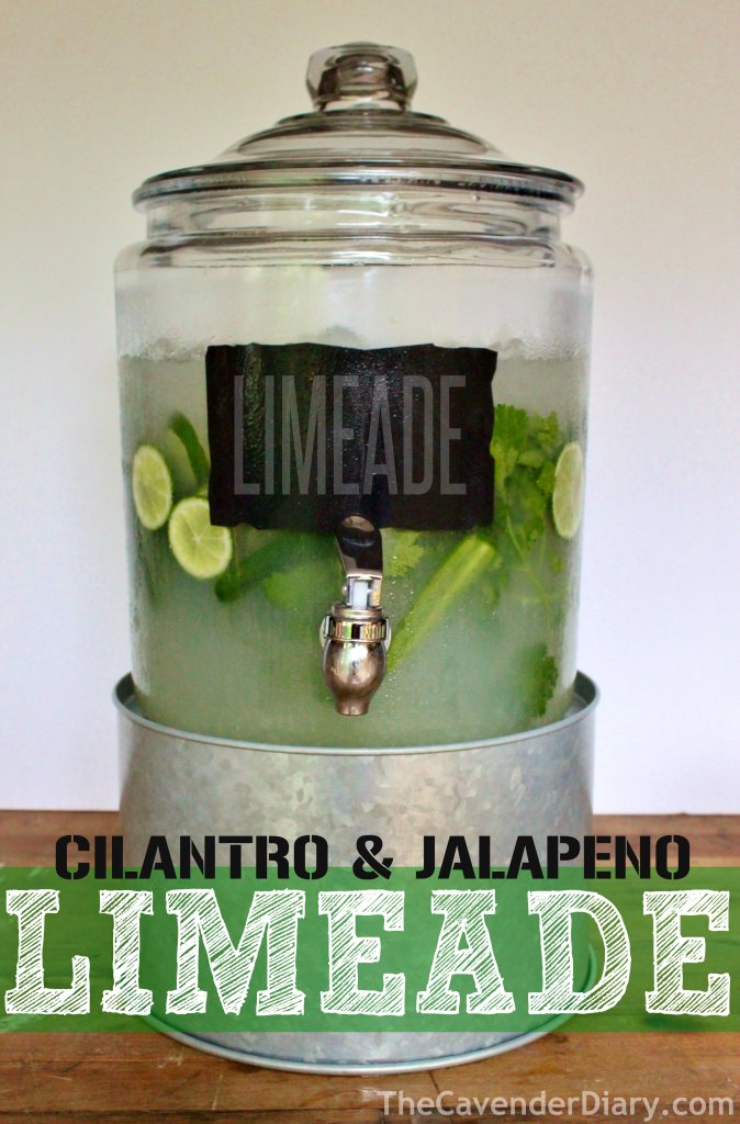 Cilantro Jalapeno Lime-Aid from the Cavender Diary Boys