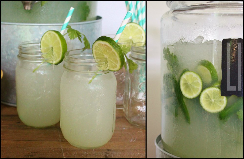 Cilantro Jalapeno Limeade Collage