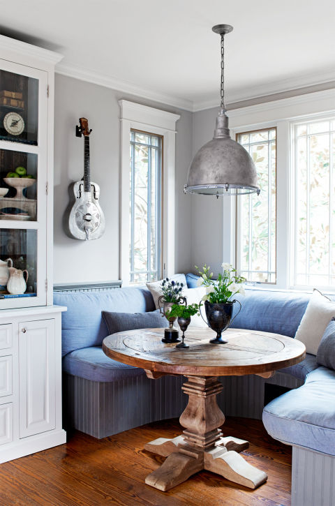 The Breakfast Nook in Maike Wolfe's Home
