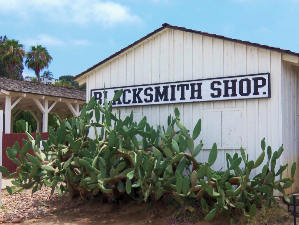 The Blacksmith Shop in Old Town San Diego
