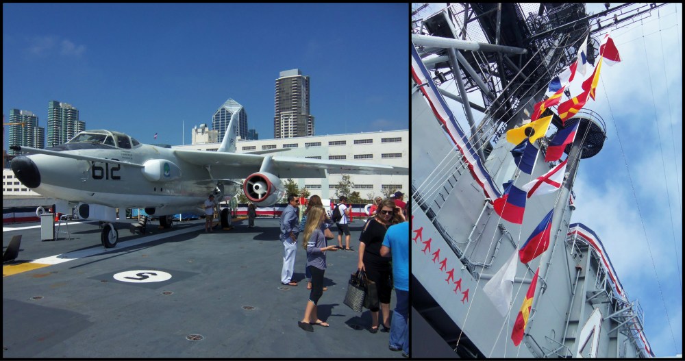 USS Midway Museum Collage