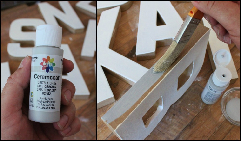 Paint the Sides Drizzle Grey Collage