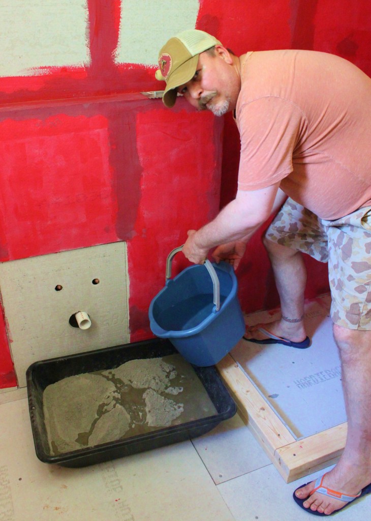 Add a Small Amount of Water at a Time