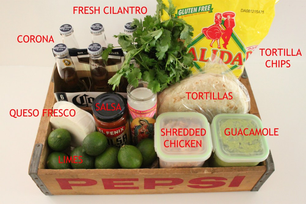 All the Ingredients for a Taco Night Box
