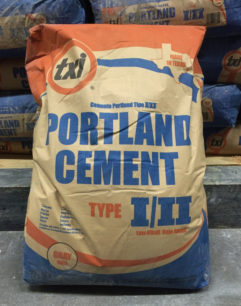 Bag of Portland Cement Mix