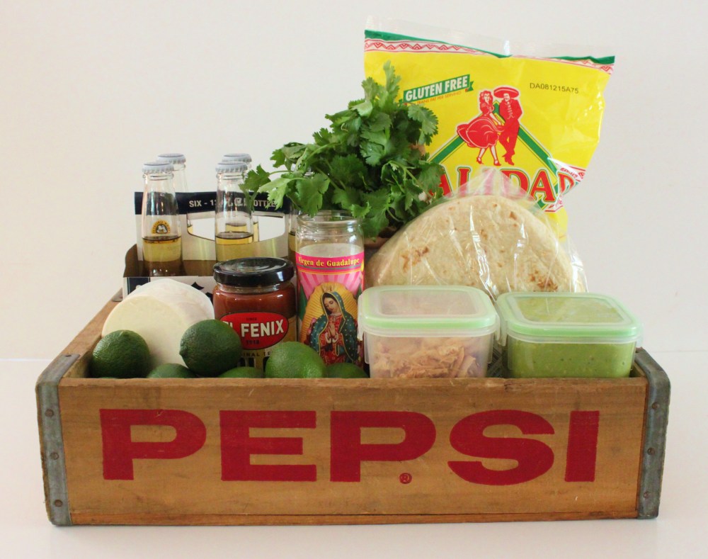 Taco Night in a Box from your Cavender Diary Boys