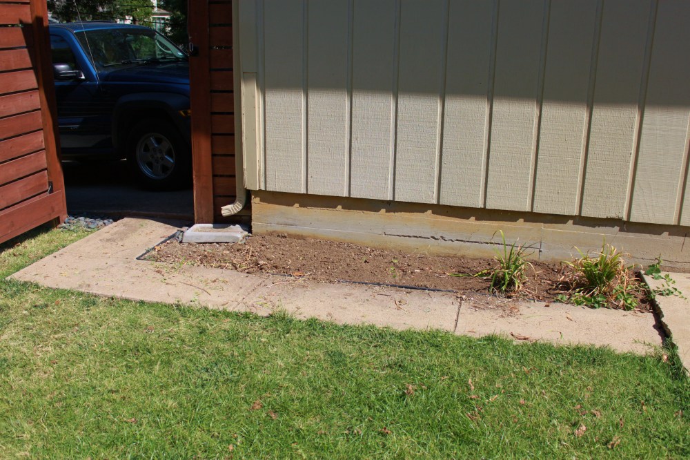 That Backyard Sidewalk That Has to Go