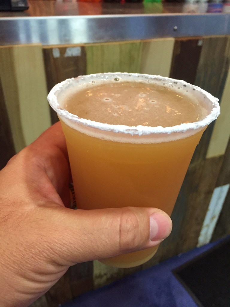 Funnel Cake Ale in Hand