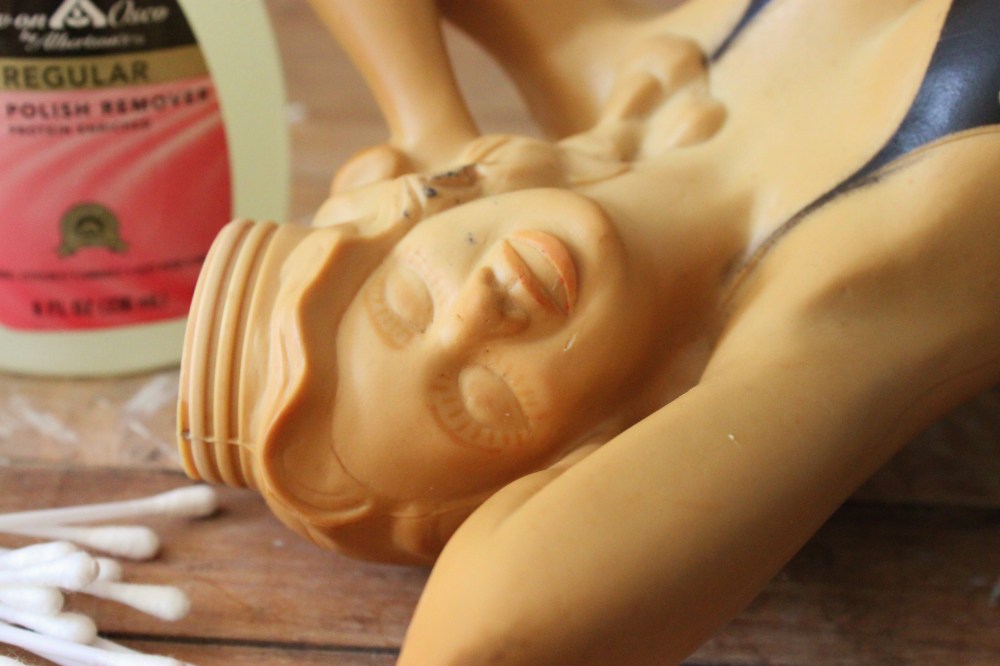 My Jayne Mansfield Bottle with the Face Paint Removed