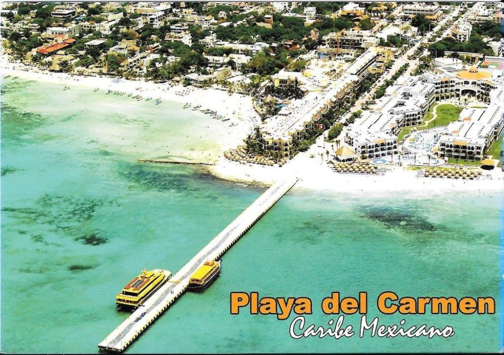 Playa del Carmen Postcard