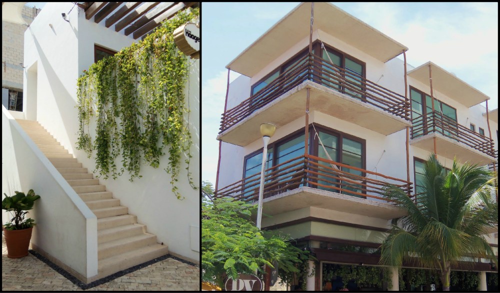 Streets of Playa del Carmen Collage