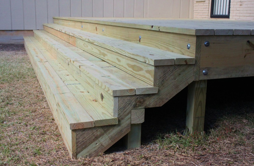 The Stairs on the New Deck