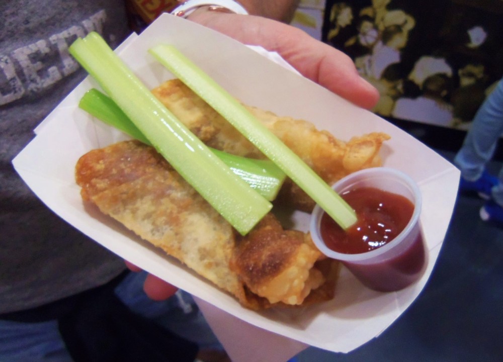 Deep Fried Brisket Eggrolls