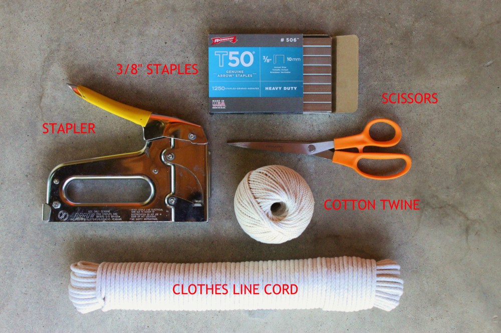 Everything You Need to Make a Big-Ass Spider Web