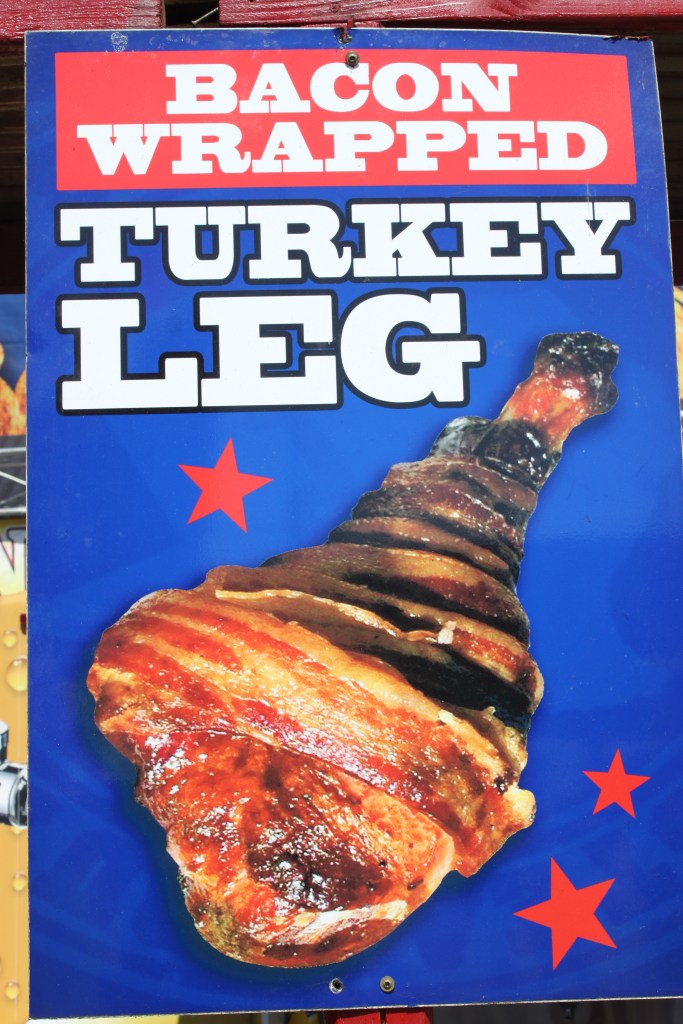 Bacon Wrapped Turkey Leg at the State Fair of Texas