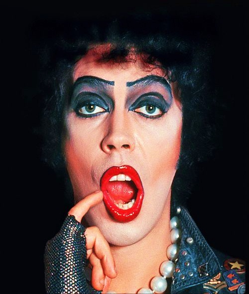 Tim Curry in The Rocky Horror Picture Show