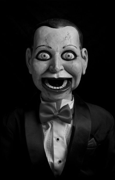 Ventriloquist Dummy with Mouth Gaping Open
