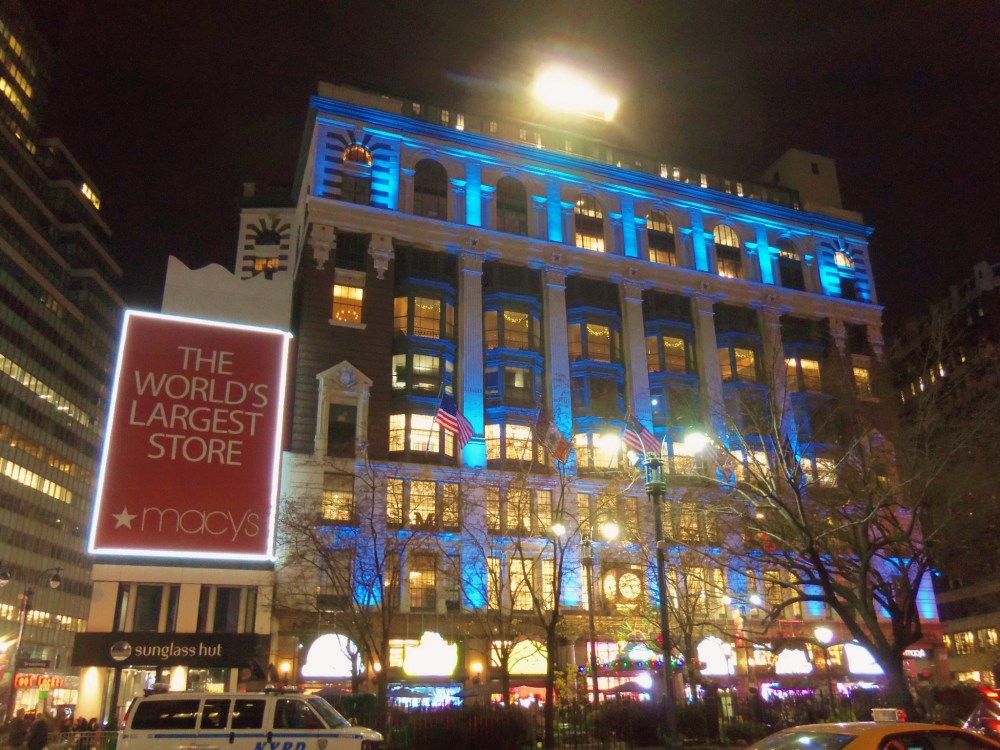 Macy's on 34th st in New York