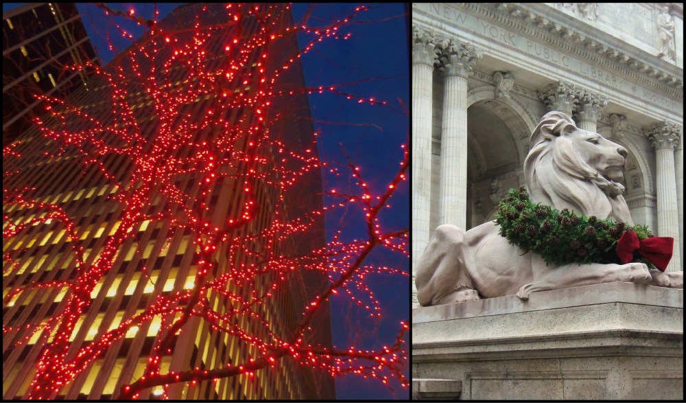Christmas in New York Collage