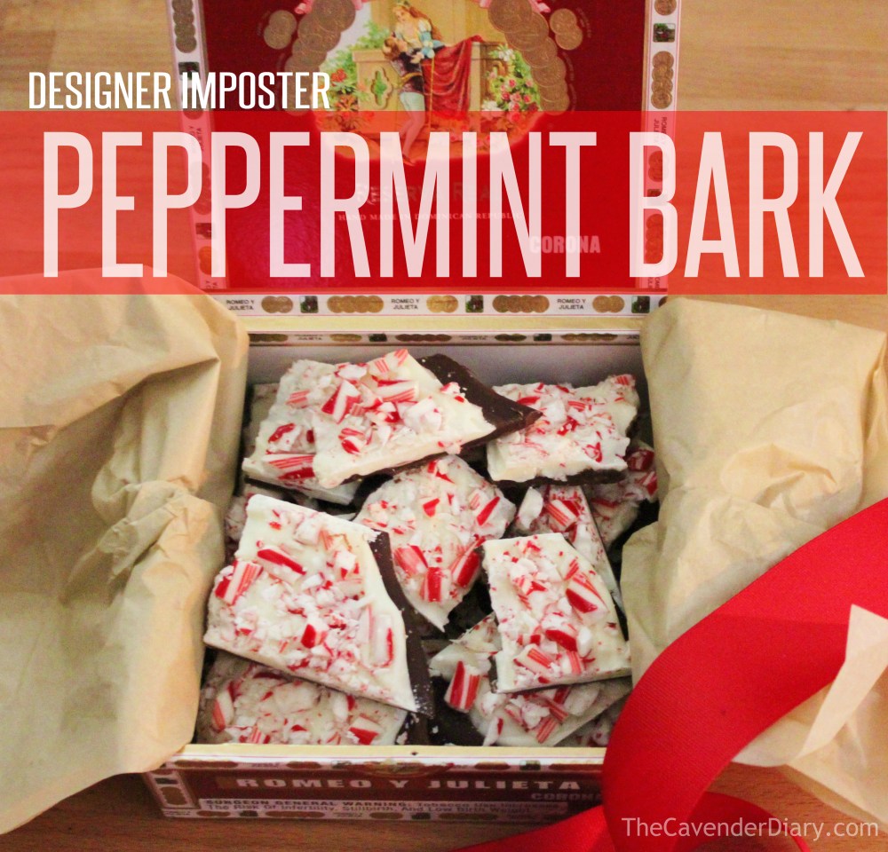 Designer Imposter Peppermint Bark from the Cavender Diary Boys