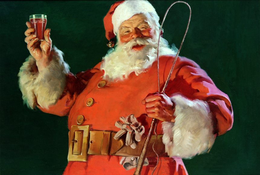 Sundblom Coca-Cola Santa