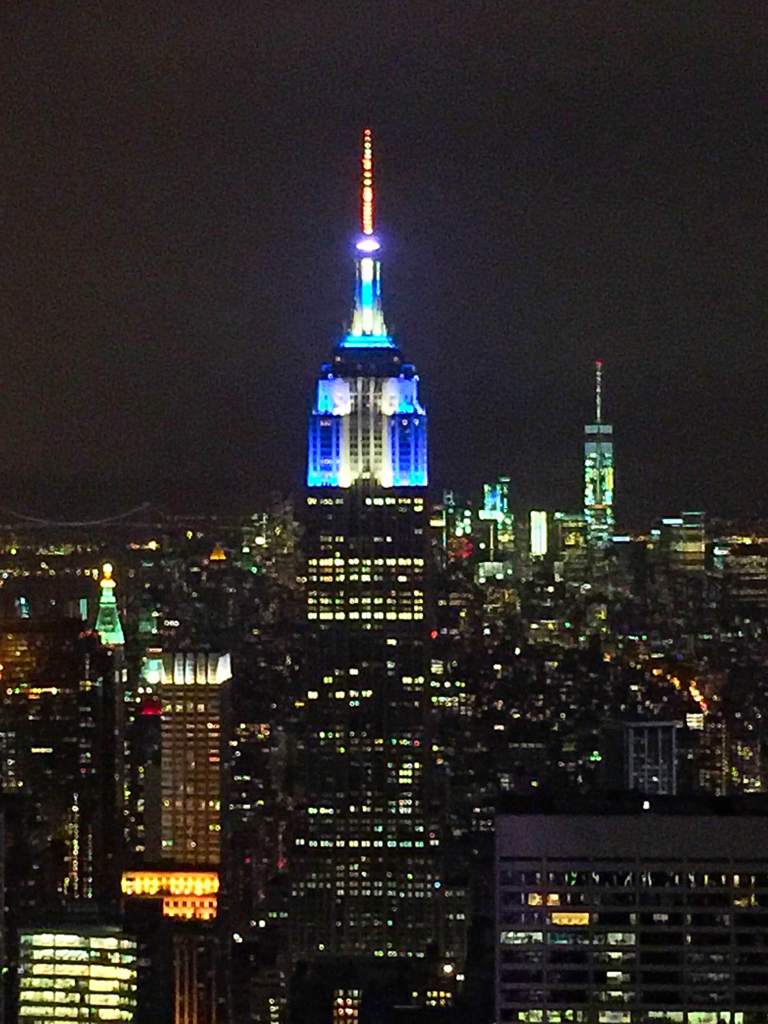 The Empire State Building from on Top of the Rock