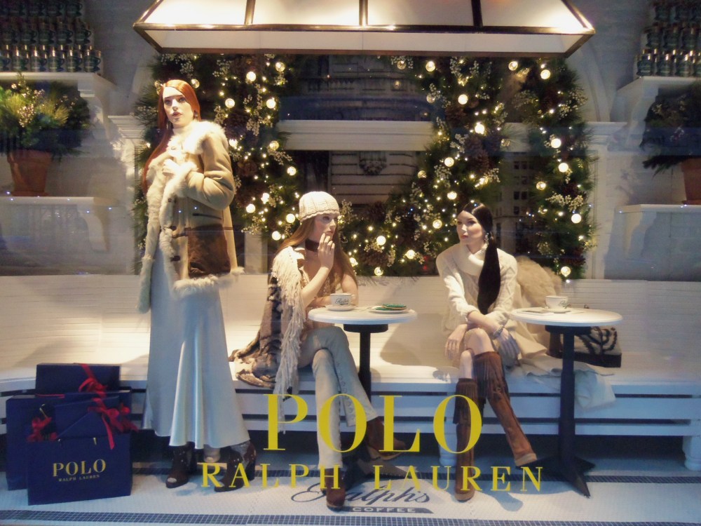 The Ralph's Coffee Shop Themed Window at the Polo Store on 5th Ave