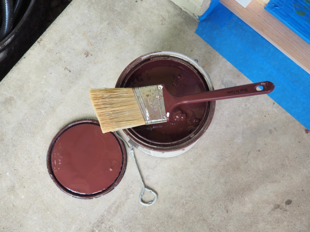 Chocolate Brown Paint