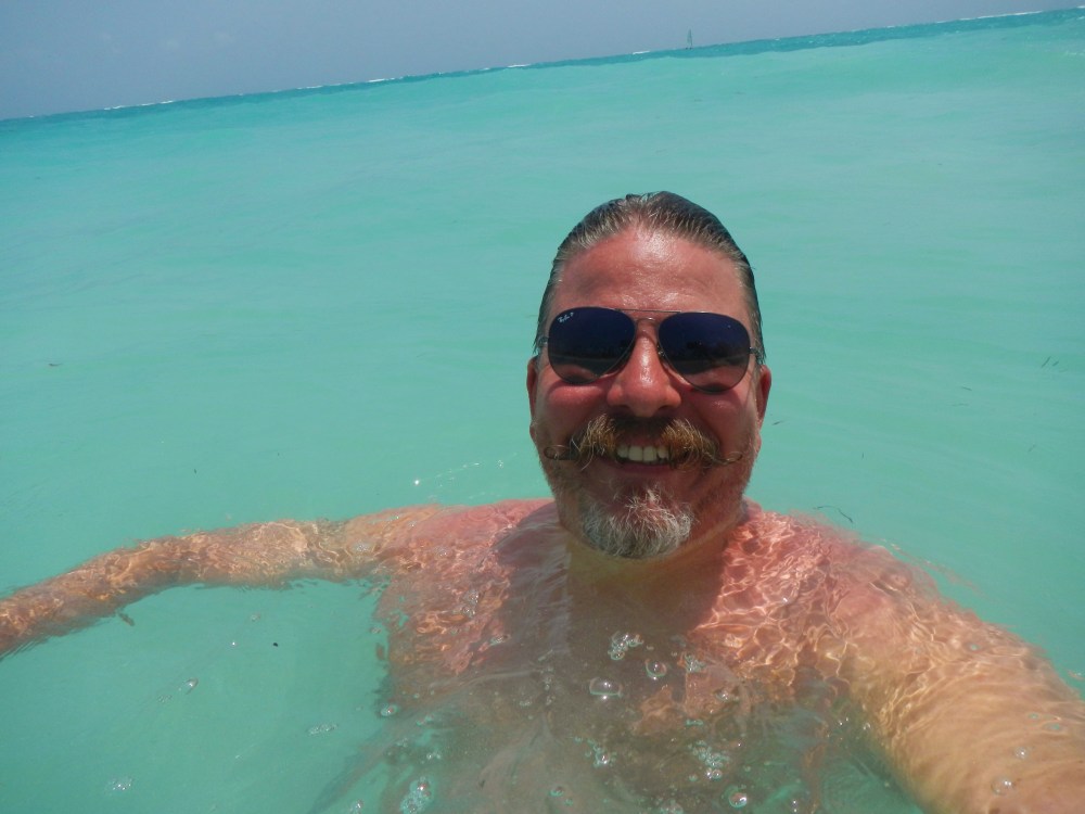 Selfie off the Paradisus Beach