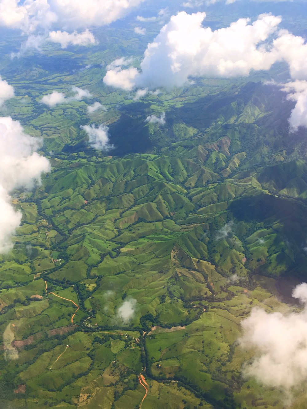 The Domincan Republic from the Air