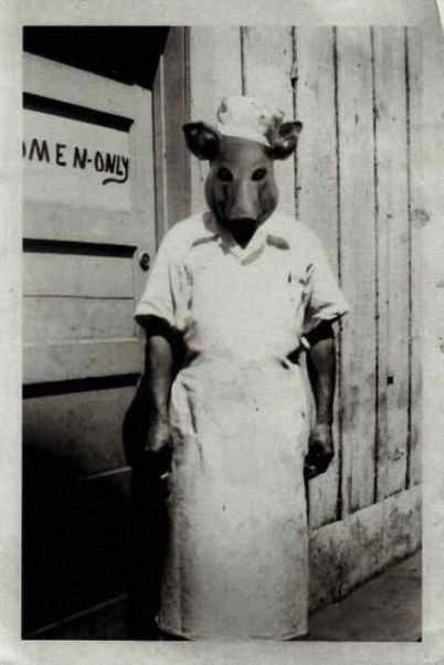 Creepy Pig Bitcher Costume Picture