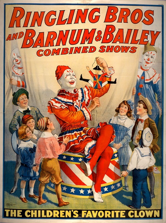 Ringling Bros and BArnum &amp; Bailey Combined Shows Poster