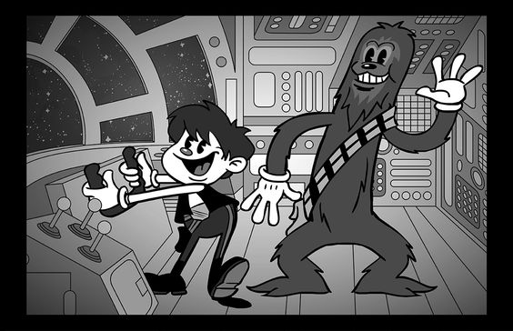 Steamboat Han and Chewie