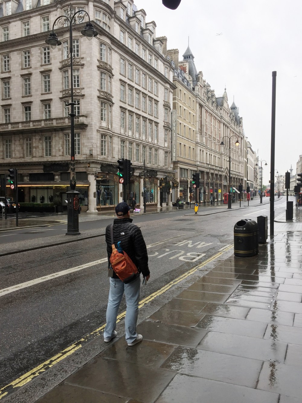 JAmie on a Lonely London Street