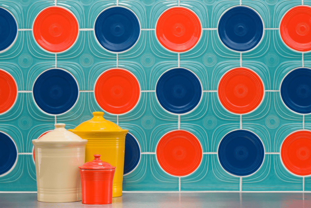 Perfectly Retro Fiesta Ware Tile