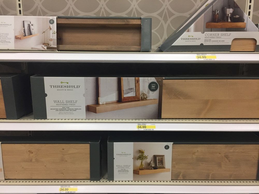 Target Shelves