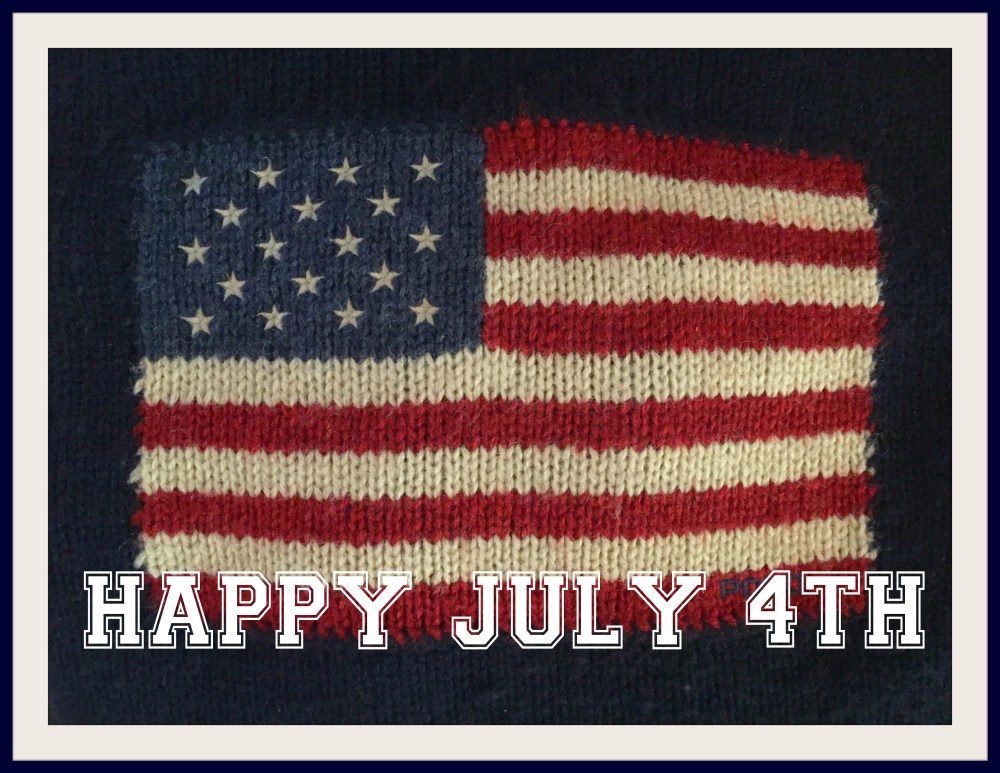 American Flag Sweater