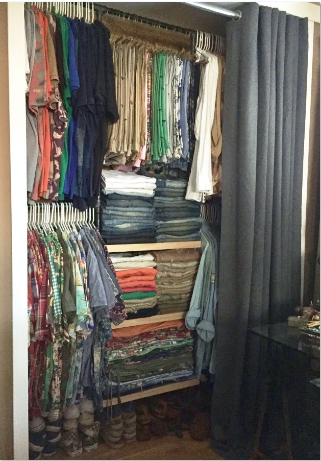 Finished Master Bedroom Closet