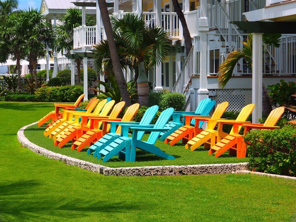 Adirondack Chairs at the Southernmost Resort